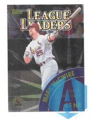 2000 Topps Mark McGwire Ken Griffey Jr League Leaders #462